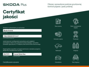 Skoda Octavia IV 2024 Skoda Octavia 2.0 TSI 265KM RS DSG l Canton, Hak,, zdjęcie 4