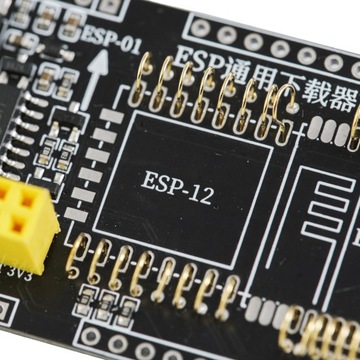 Adapter modułów ESP12, ESP32 i ESP01 do programowania i testowania