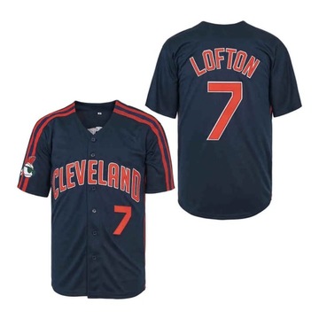 Baseball Jerseys Cleveland 99 VAUGHN jersey 7 LOFT