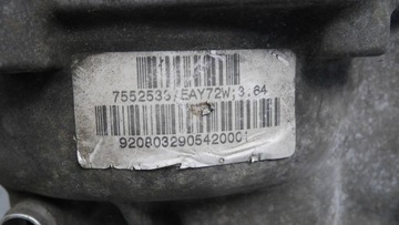 BMW X5 E70 X6 E71 DIFER NÁPRAVA PŘEDNÍ X-DRIVE 7552533 SPRÁVNÝ