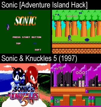 Sonic - картридж Pegasus Famicom NES