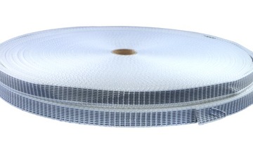 TAŚMA DO ROLET JASNO SZARA ,BRĄZ POZNAŃ