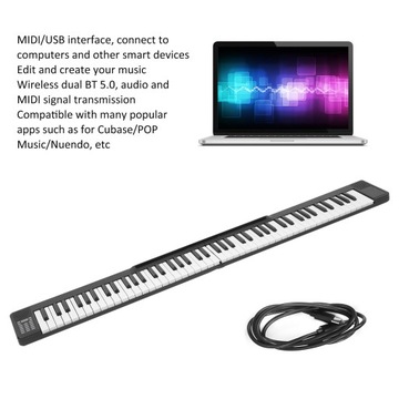 IRIN Складное электронное пианино 1988 года выпуска.