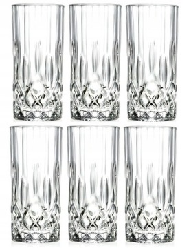 RCR Opera szklanki kryształowe wysokie do drinków 360ml 6 Szt