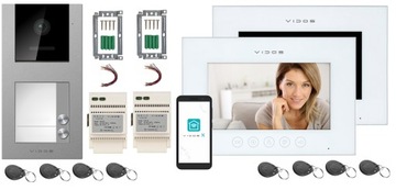 Zestaw wideodomofon WiFi M11W-X + S11-2 VIDOS X