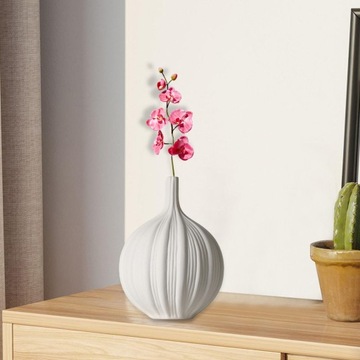 Wazon ceramiczny Doniczka Ozdobny element centralny Wazon elegancki do domu 25x17cm