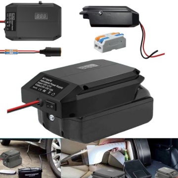 ADAPTER BATERII PRZETWORNICA OBNIŻAJĄCA NAPIĘCIE AKUMULATORA WIELOFUNKCYJNY