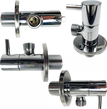 КРАН ШАРОВОЙ УГЛОВОЙ КЕРАМИЧЕСКИЙ, ХРОМ 1/2 X 1/2 ИНВ.