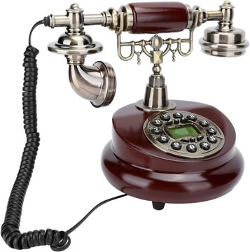 Przewodowy Telefon Retro, Vintage Telefon do Domu