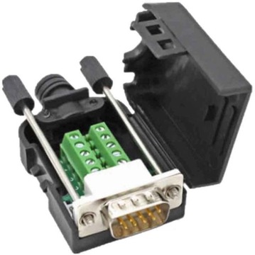 ADAPTER MĘSKI DB9 RS232 REDUKTOR KONWERTER D-SUB