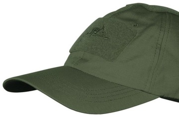 Czapka z daszkiem bejsbolówka plus velcro Helikon PoliCotton Ripstop Olive