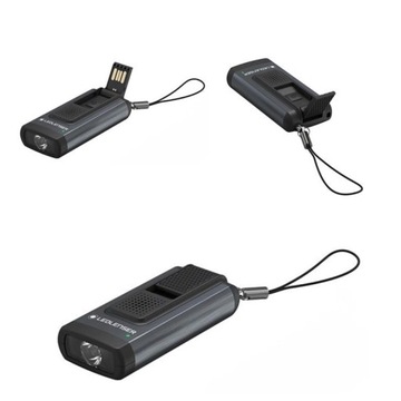 Latarka Ledlenser K6R Safety szara