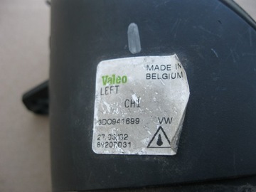 HALOGEN LEVÝ VW PHAETON 02-10