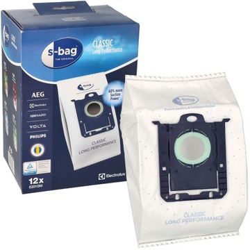 12x Worki S-BAG Electrolux Long Performance E201SM
