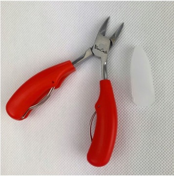 КРАСНЫЕ ЩИПЦЫ ДЛЯ ВРАСТАНИЯ НОГТЕЙ НА ПАЛЬЦАХ ПАЛЬЦЕВ