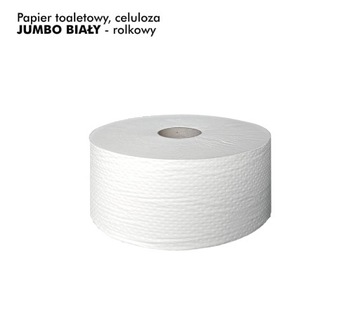 Wildeblum Papier Toaletowy biały (2w) Jumbo, celuloza op. 12szt