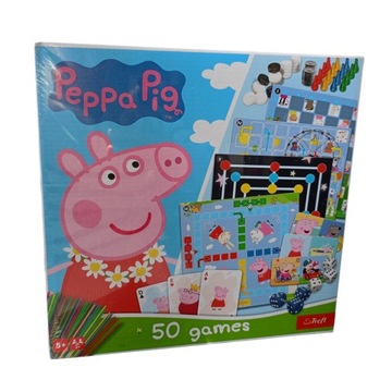 Gra 50 games Peppa Pig Świnka Peppa