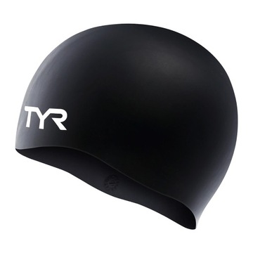 Czepek pływacki TYR Wrinkle Free black OS