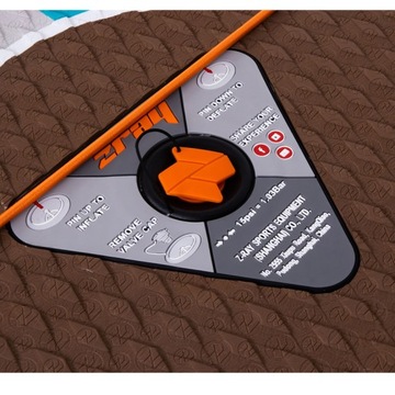 SUP RUSH BOARD ДЛЯ ПЛАВАНИЯ НАДУВНОЕ ВЕСЛО, 305 СМ