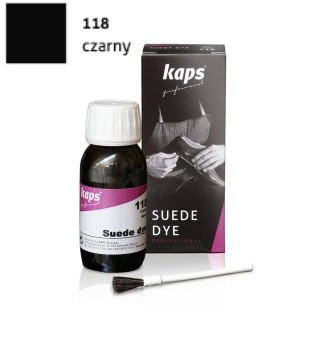 Kaps Suede Dye farba do zamszu kolor czarny