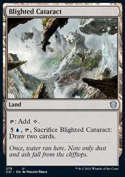 Blighted Cataract (Commander Strixhaven)