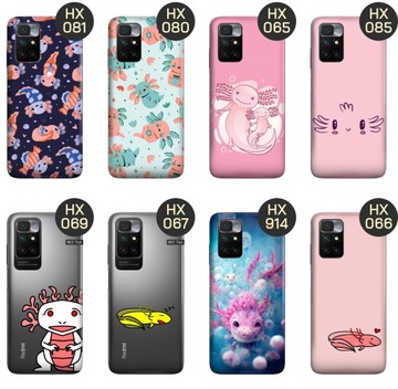ЧЕХОЛ ДЛЯ XIAOMI REDMI 10 AXOLOTL УЗОРЫ AXOLOTL С ЧЕХОЛОМ AXOLOTL