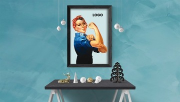 Рекламные плакаты-табло ЛОГО А2 х50 шт.