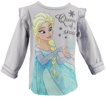 KRAINA LODU FROZEN bluzka falbanki Queen DISNEY 98