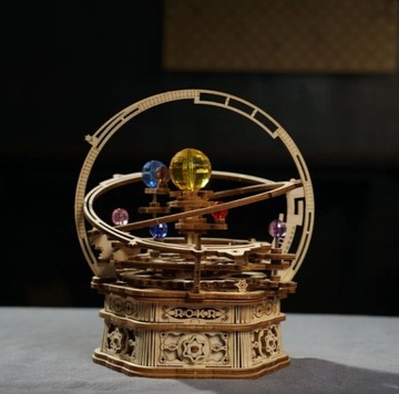 Деревянная 3D модель Robotime - Музыкальная шкатулка «Звездная ночь» AMK51