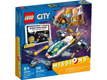 LEGO 60354 City - Wyprawy badawcze statkiem marsjańskim