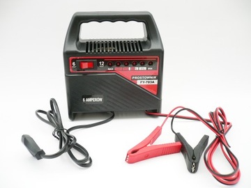 Автомобильное зарядное устройство для выпрямителя 6В/12В 6А