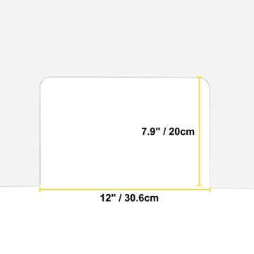 VEVOR Акриловый чехол Защитная стенка 60x60 см