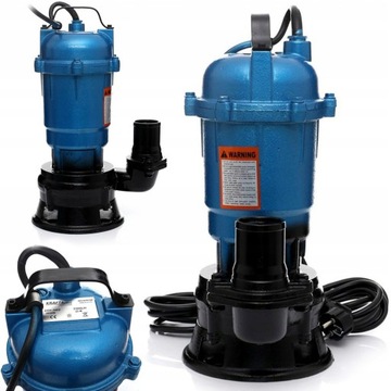 POMPA DO WODY SZAMBA Z ROZDRABNIACZ 3750W *WYSOKA WYDAJNOŚĆ* 20000 l/h 2024
