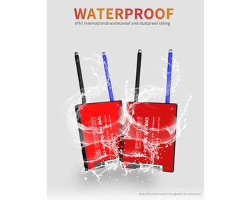 Отдаленный модуль BMS 13S 60A 210A 48V 54,6V Li-ION IP67