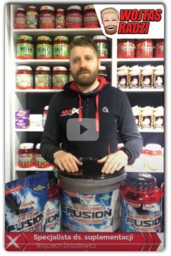 30 г пакетиков Amix Fusion Protein Nutrition Banana, Protein Banana - 1 порция
