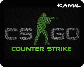 Podkładka pod myszkę COUNTER STRIKE imię WYBÓR