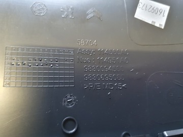 PEUGEOT 208 II POUZDRO MINCE KRYT SLOUPCE