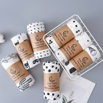 Муслиновое пеленальное одеяло Буррито Одеяло для новорожденных