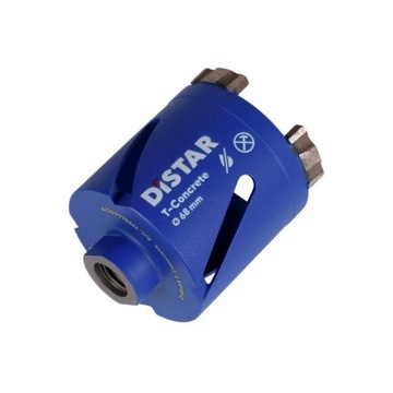 КОРОНОЧНАЯ ПИЛА DiSTAR, АЛМАЗНОЕ СВЕРЛО 68 мм DDS-W Т-БЕТОН