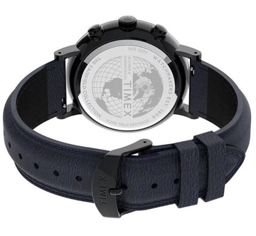 КЛАССИЧЕСКИЕ МУЖСКИЕ ЧАСЫ С ПОДСВЕТКОЙ TIMEX ХРОНОГРАФ TW2U88900