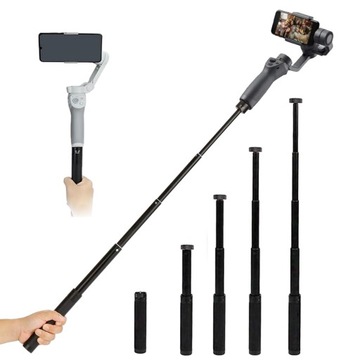 Удлинитель для селфи, стабилизатор, ручной карданный телескопический удлинитель 73 см