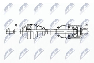 HŘÍDEL HNACÍ NTY NPW-PL-144