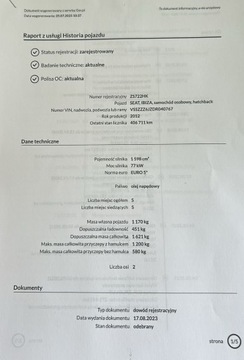 Seat Ibiza IV Hatchback 5d 1.6 TDI CR 105KM 2012 Seat Ibiza 1,6 TDI CR Style | Pierwsza rej. 05/2013 | Klima | Czujniki park, zdjęcie 19