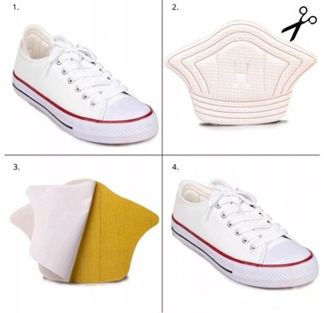 ZAPIĘTKI PIANKOWE DO BUTÓW WKLEJANE WYPEŁNIAJĄCE L XL 2SZT