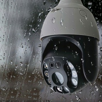 ПОВОРОТНАЯ КАМЕРА E27 РОЗЕТКА IP65 PTZ Wi-Fi IP 5 Мпикс Tuya/iOS/ANDROID