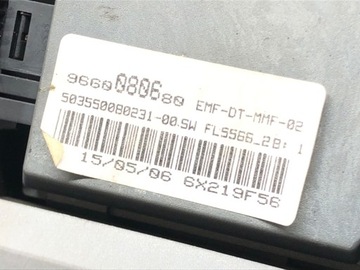 DISPLEJ PEUGEOT 807 02-22 9660080680