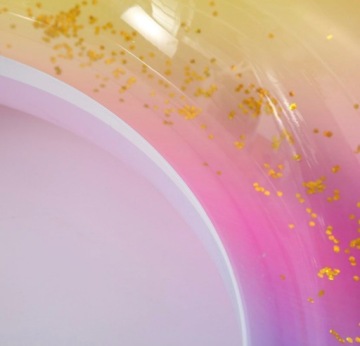 Надувной матрас для плавания с хвостом русалки для бассейна и пляжа для детей 70 см