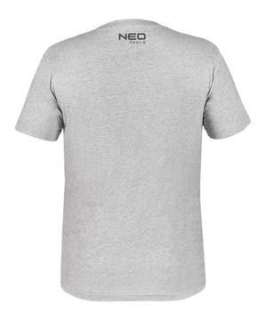 NEO KOSZULKA T-SHIRT SINGLE JERSEY COMFORT SZARA CE 81-656 ROZMIAR M/50