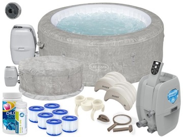 Dmuchane Spa Hydromasaż Bestway Lay-Z- Spa 4 osoby ZURICH Bestway 60065