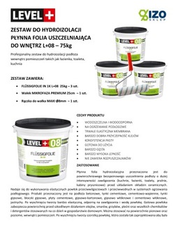 Folia w płynie 75kg Wałek Malarski Hydroizolacja